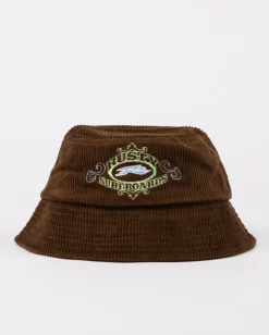 Hot Frenzy Heritage Cord Bucket Hat Mens Caps & Hats