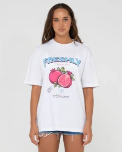 Outlet Fruitful Oversize Graphic Tee Womens Tees & Tanks