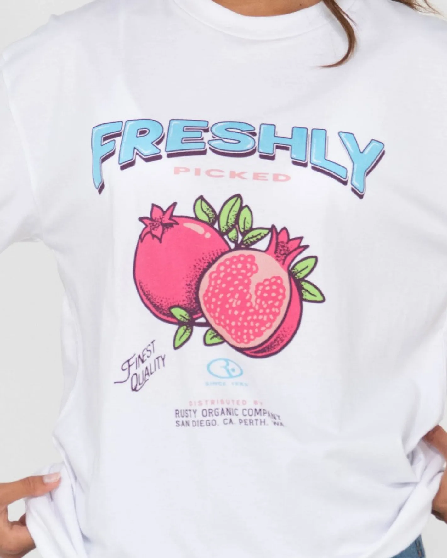 Outlet Fruitful Oversize Graphic Tee Womens Graphic Tees