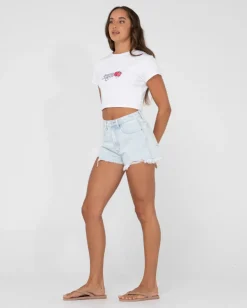 Discount Fruitful Short Sleeve Graphic Baby Tee Womens Graphic Tees