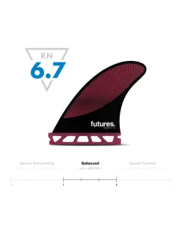 New Futures P4 Hc Thruster - Pivot Fins Surfboard Fins