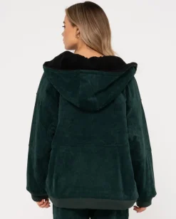 Discount Gables Reversible Zip Up Cord Jacket Womens Jackets