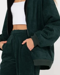 Discount Gables Reversible Zip Up Cord Jacket Womens Jackets