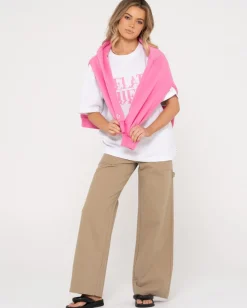 Outlet Gelato Queen Organic Cotton Oversize Tee Womens Tees & Tanks