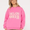 Store Gelato Queen Oversize Crew Fleece Womens Hoodies & Fleece
