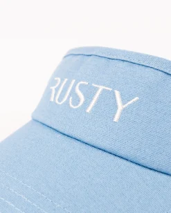 Fashion Gleam Organic Adjustable Visor Womens Caps & Hats