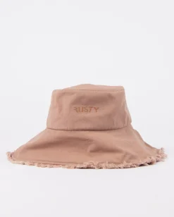 Online Gleam Organic Wide Brim Bucket Hat Womens Caps & Hats