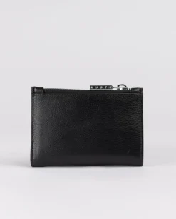 Best Grace Leather Compact Flap Wallet Womens Wallets & Purses