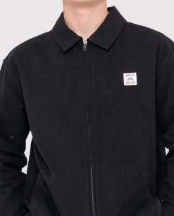 Fashion Greaser Relaxed Zip Up Jacket Mens Jackets