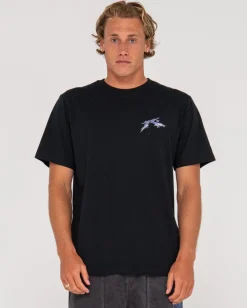 Clearance Gr8Ful H8Ful Short Sleeve Graphic Tee Mens Tees