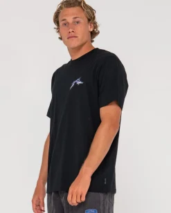 Clearance Gr8Ful H8Ful Short Sleeve Graphic Tee Mens Tees