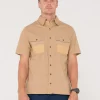 Cheap Grindstone Easy Fit Short Sleeve Shirt Shirts