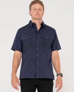 Store Grindstone Easy Fit Short Sleeve Shirt Shirts