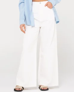 Best Sale Hansen High Waisted Wide Leg Pant Womens Pants
