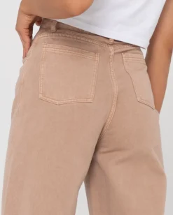 Clearance Hansen High Waisted Wide Leg Pant Womens Pants