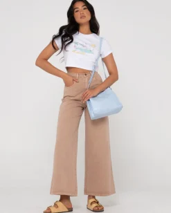 Clearance Hansen High Waisted Wide Leg Pant Womens Pants