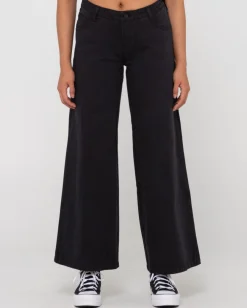 Cheap Hansen Low Rise Wide Leg Pant Womens Pants