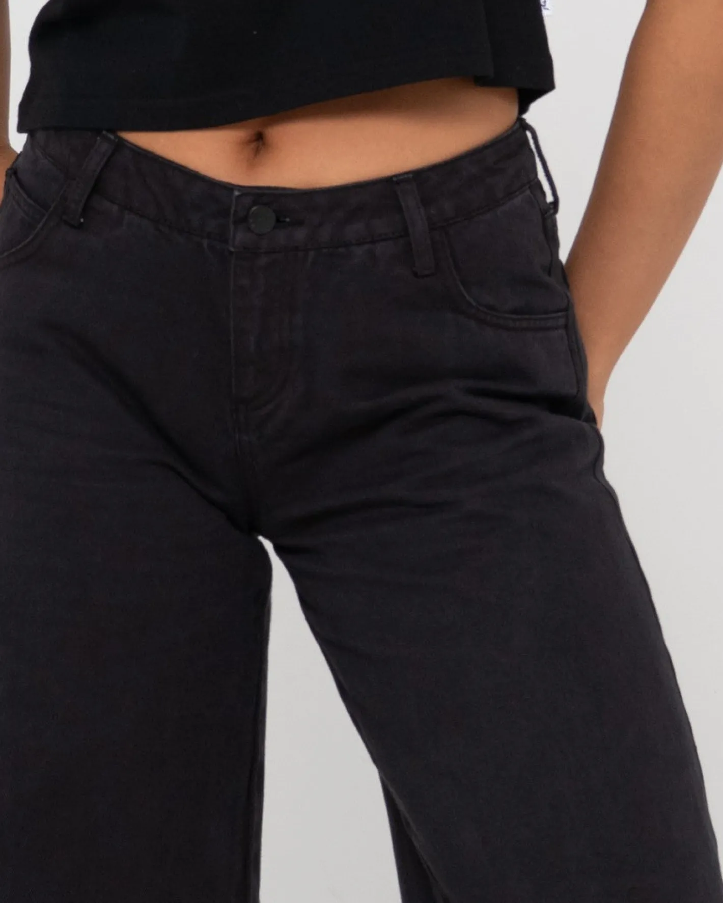 Cheap Hansen Low Rise Wide Leg Pant Womens Pants