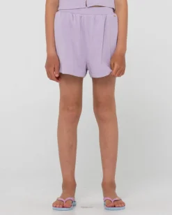 Online Harlo Elastic Waist Lounge Short Girls Kids Bottoms