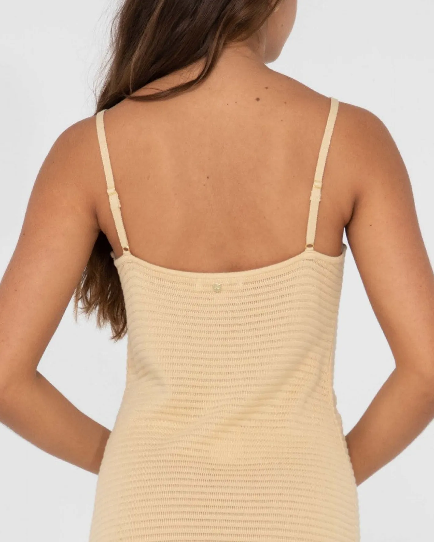 Flash Sale Harri Ribbed Knit Mini Slip Dress Womens Mini Dresses