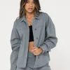 Cheap Haze Long Sleeve Overshirt Womens Shirts