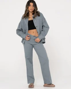 Discount Haze Long Sleeve Overshirt Womens Jackets