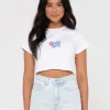 Outlet Heartbreaker Graphic Baby Tee Womens Tees & Tanks