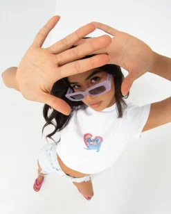 Outlet Heartbreaker Graphic Baby Tee Womens Tees & Tanks