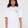 Discount Heartbreaker Oversize Graphic Tee Womens Tees & Tanks