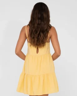 Online Heather Tiered Slip Dress Womens Mini Dresses