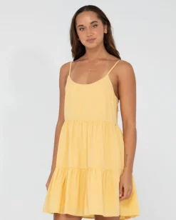 Online Heather Tiered Slip Dress Womens Mini Dresses