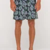 Flash Sale Hi Viscus Printed 18\\ Mens Elastic Waist