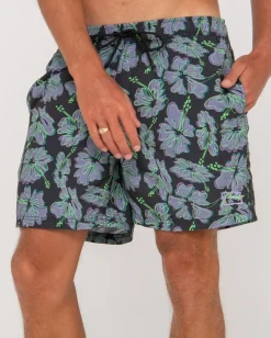 Flash Sale Hi Viscus Printed 18\\ Mens Elastic Waist