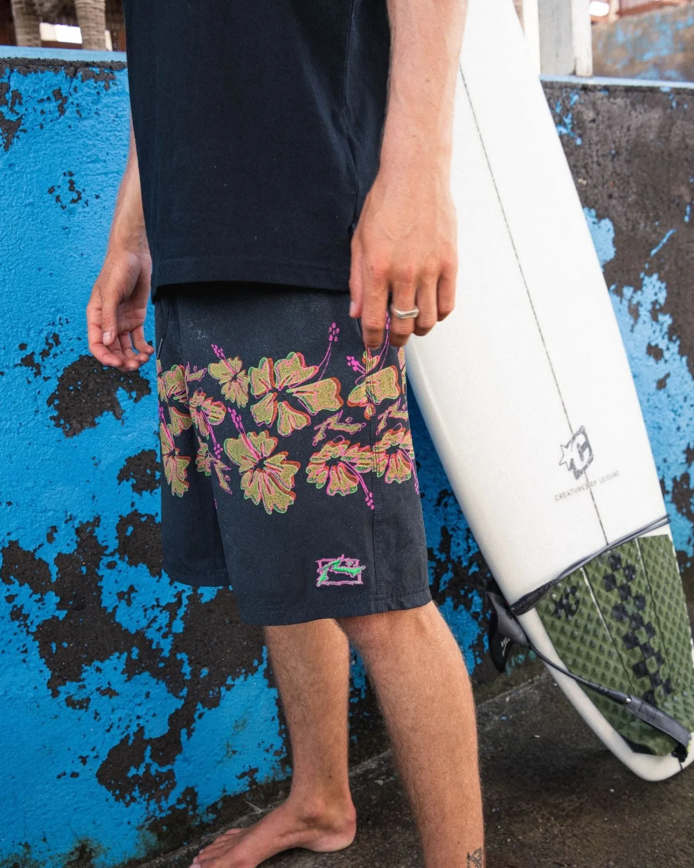 Shop Hi Viscuz Printed 19\\ Mens Boardshorts