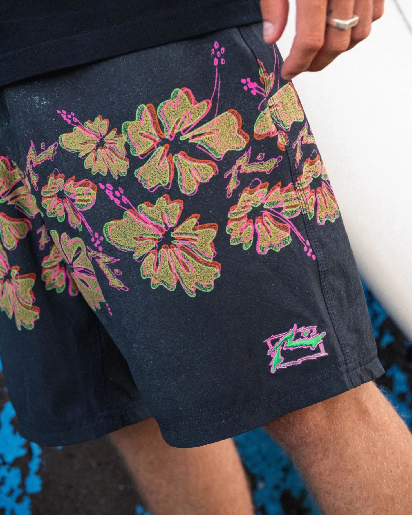Shop Hi Viscuz Printed 19\\ Mens Boardshorts
