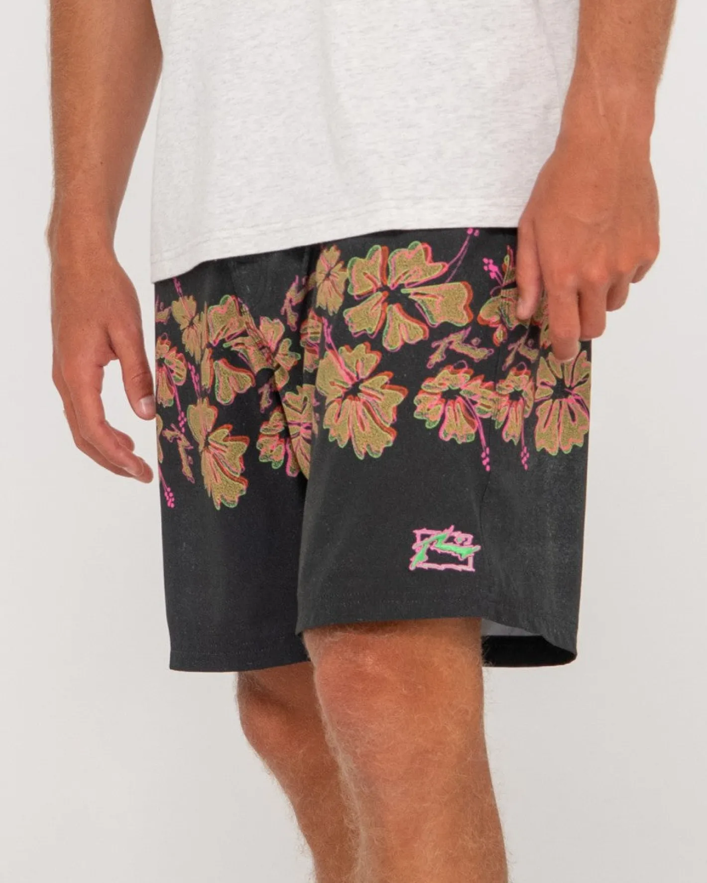 Shop Hi Viscuz Printed 19\\ Mens Boardshorts