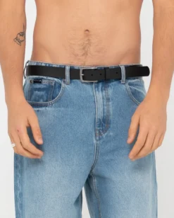 Discount High River Leather Belt Mens Belts