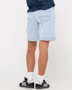 Store High Volume Low Rise Baggy Jort Womens Denim