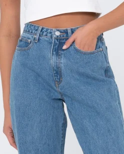 Best Sale High Waisted Baggy Jean Womens Pants
