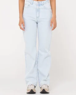 Online High Waisted Straight Jean Womens Pants