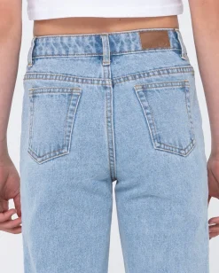 Outlet High Wide Straight Leg Jean Girls Kids Bottoms