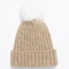Hot Homeslice Pom Pom Beanie Womens Beanies & Knits