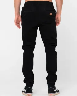 Fashion Hook Out Slim Fit Elastic Pant Mens Pants