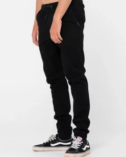 Fashion Hook Out Slim Fit Elastic Pant Mens Pants
