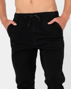 Fashion Hook Out Slim Fit Elastic Pant Mens Pants