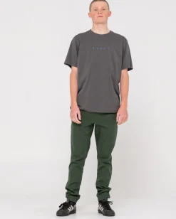 Store Hook Out Slim Fit Elastic Pant Mens Pants