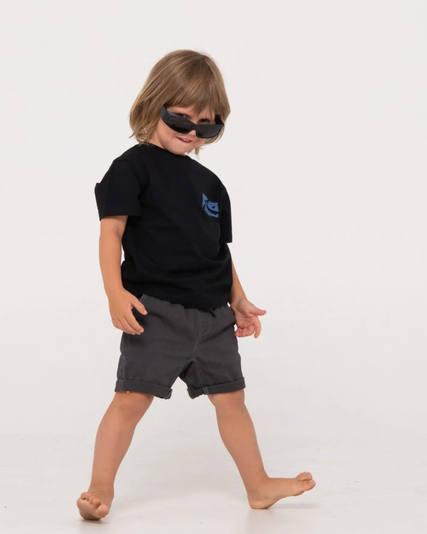 Cheap Hooked On 18 Elastic Short Runts Kids Bottoms
