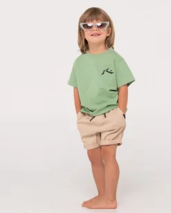 Outlet Hooked On 18 Elastic Short Runts Kids Bottoms