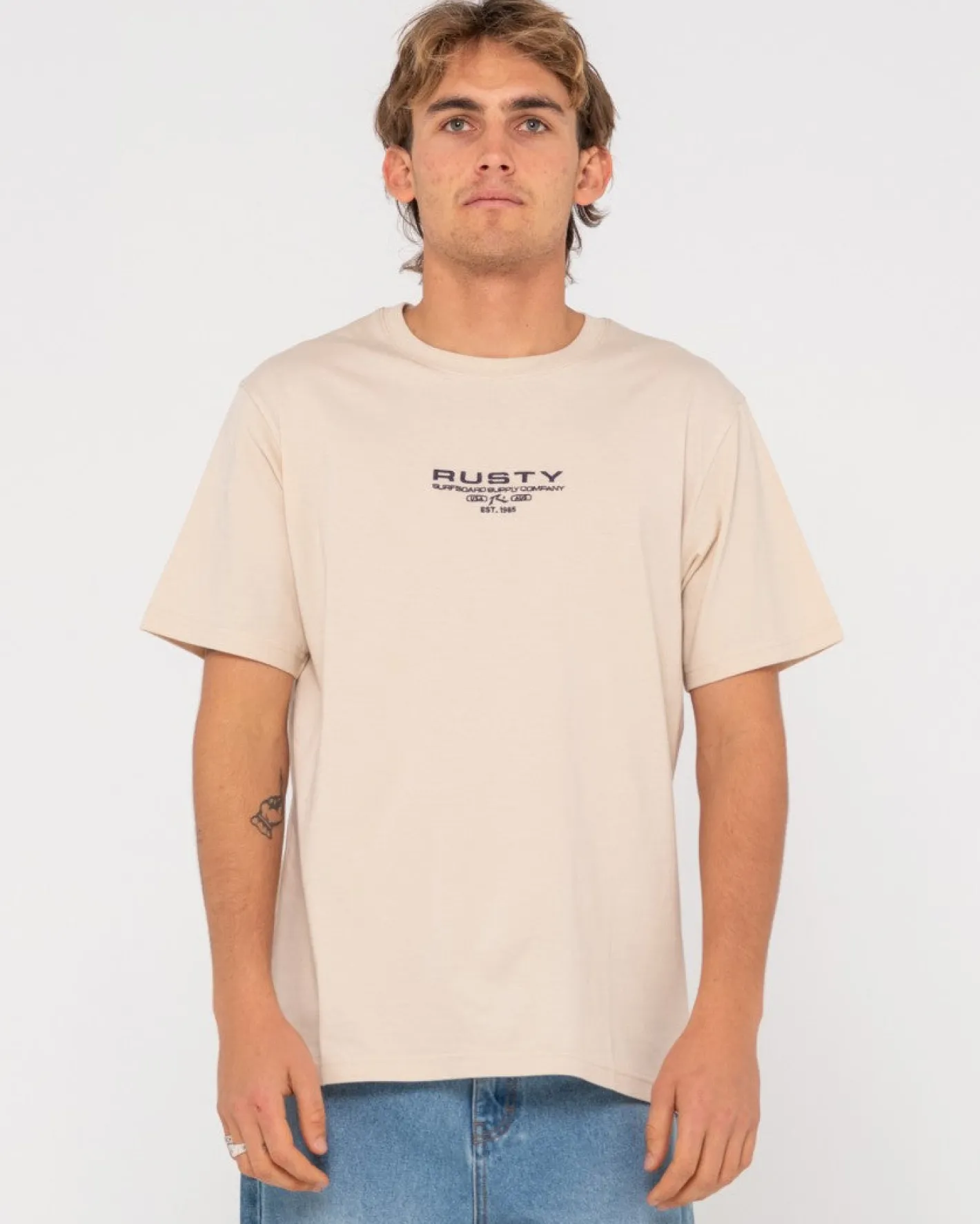 Best Ho-Stack Embroidered Short Sleeve Tee Mens Tees