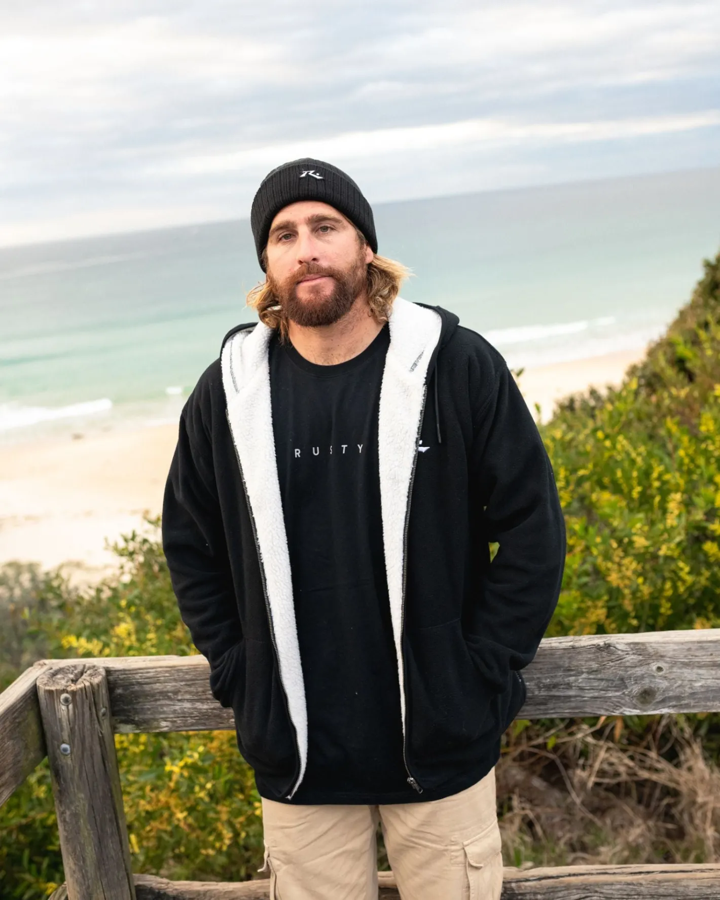 Best Sale In Line Sherpa Zip Up Polar Fleece Mens Hoodies & Fleece